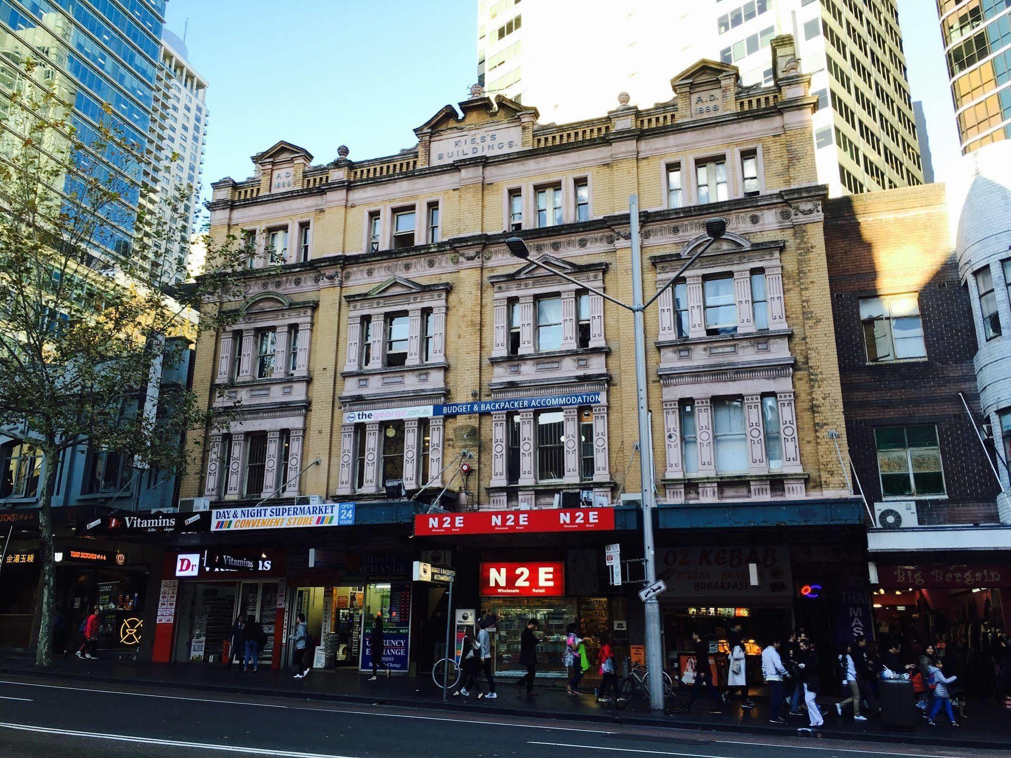 The George Street Hotel Sydney Exterior foto